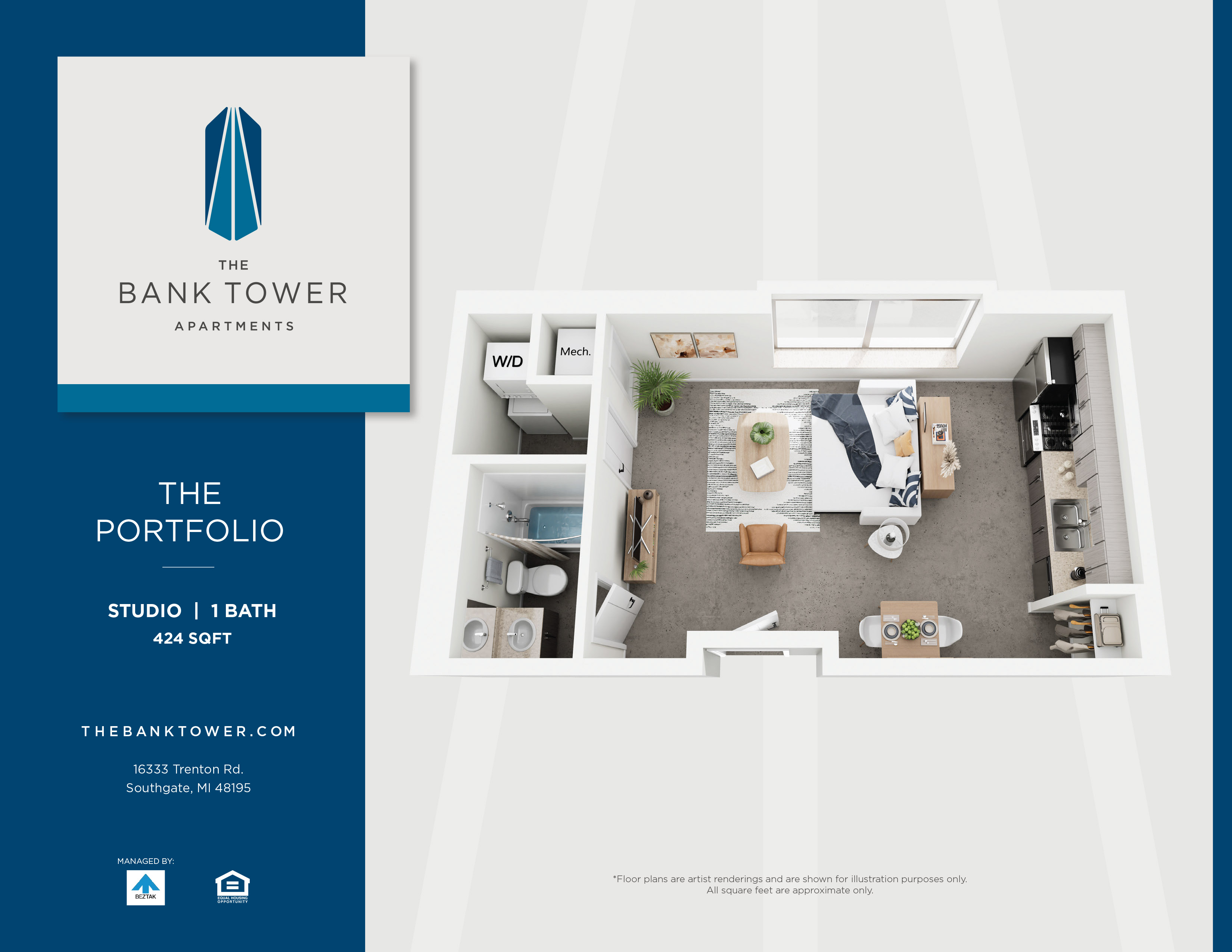 The Portfolio floor plan